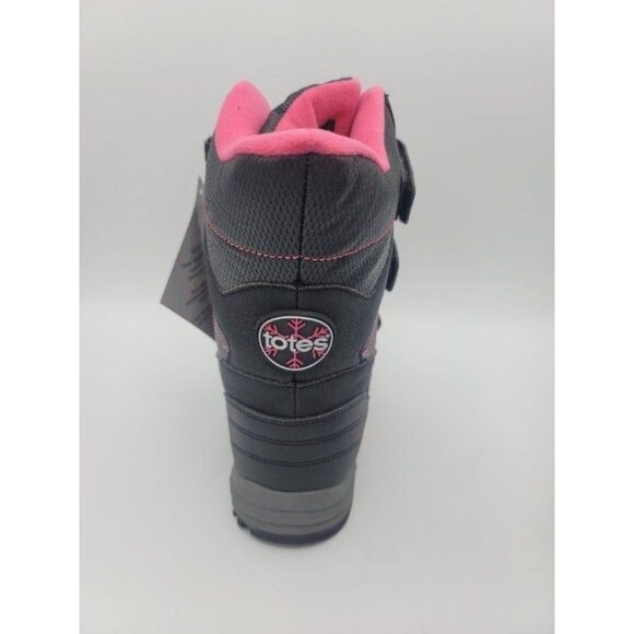 Totes Girls Madison Insulated Winter Boots SZ 4M - Picture 3 of 5